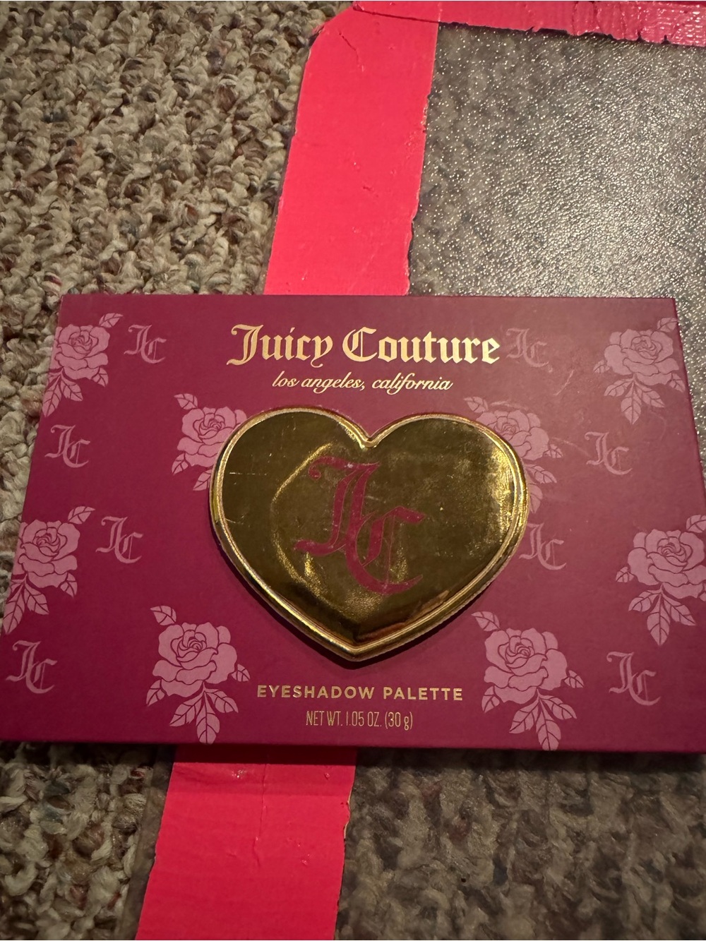 BNIB Juicy Couture Heart Gold & Berry Eyeshadow Palette - Juicy Couture